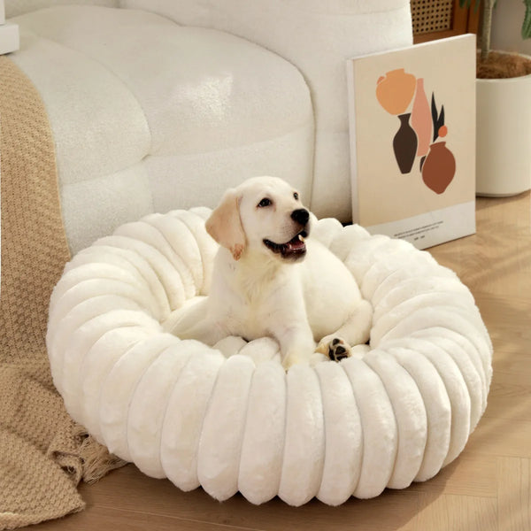 Cozy Round Pet Bed Deluxe